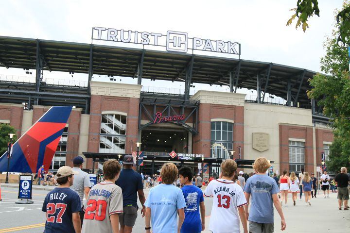 Kids play at Braves Youth Baseball Classic